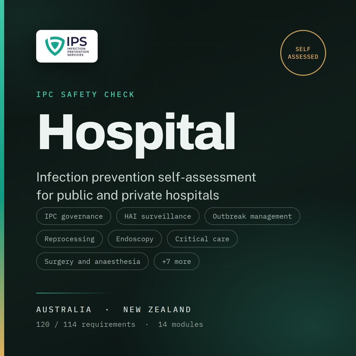 IPC Safety Check - Hospital