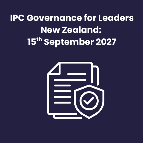 IPC Governance for Leaders New Zealand: 15 September 2027